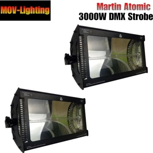 2pcs/lot Atomic 3000 DMX Effective with 3000W Unleashed Stroboscope Explosive Energy