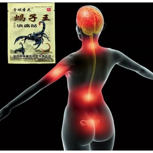 32Pcs=4Bags Self heating Emperor Scorpion Pain Relieving Plaster Chinese Herbal Patches Far infrared Joint Arthritis shoulder pa