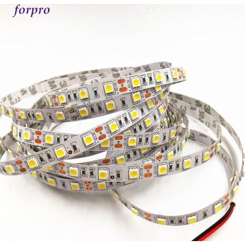 50m/lot, LED strip 5050 SMD 12V flexible light 60LED/m,5m 300LED,Non-waterproof ,White,White warm,Blue,Green,Red,Yellow pink