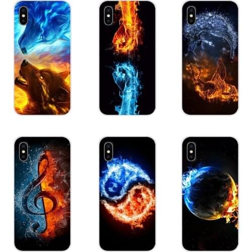Accessories Phone Shell Covers Ice and fire For Huawei Mate Honor 5X 6X 7 7A 7C 8 9 10 8C 8X 20 30 Lite Pro