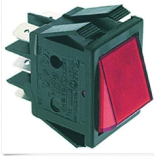 Astoria Cma/Cimbali/Lainox Coffee Machine Changeover Switch 2 Pole Red 16a 250v