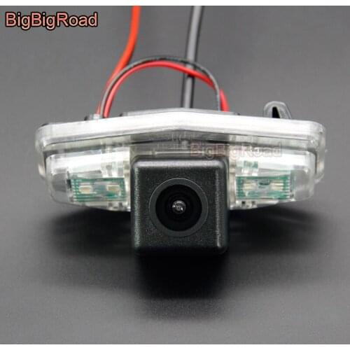 BigBigRoad Car Rear View CCD Camera For Honda Accord 7 8 2001 -2007 City Ciimo Crider Pilot Civic Europe Odyssey For Acura TSX