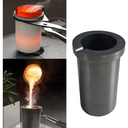 Large Capacity High Purity Graphite Crucible Gold Silver Casting Tools Foundry Crucible Cup