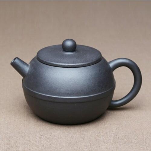 250ml Yixing authentic Purple sand teapot special offer purple clay Kung Fu tea sets boutique collection hand waist line pot