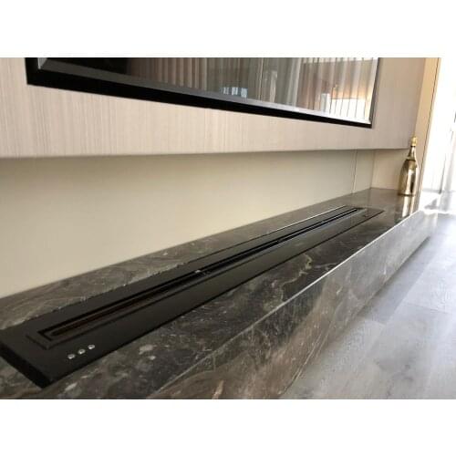 Inno-Fire 72 inch intelligent smart real flame ethanol fireplace remote control