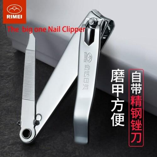 Three Stainless Steel Nail Clipper Nail Cutting Machine Professional Nail Trimmer High Quality Toe Nail Clipper Nail Tool