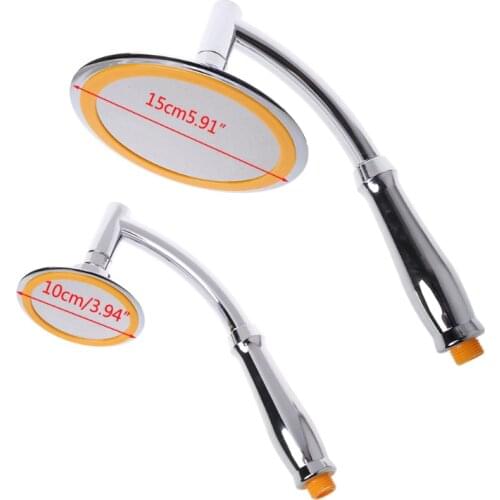 F3MB 4/6 inch Bathroom Rainfall Ionic Nano Shower Head Round Ultra-thin 360° Swivel