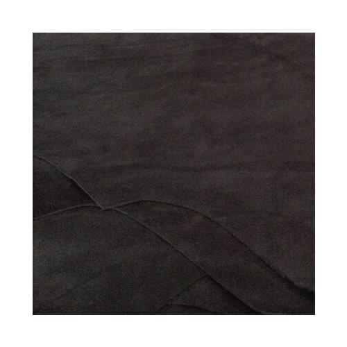 Genuine yellow leather / 1.2mm split suede leather / black fur turned whole skin / eco-friendly beef tendon cow leather fabric
