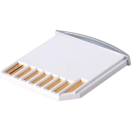 Wholesale 500pcs/lot White TF Memory Card Adapters for Macbook Micro SD Card Adapter for MacBook Pro Air