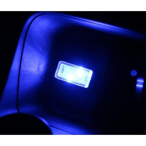 Universal Car-Styling USB LED Atmosphere Lights Decorative Lamp for Volkswagen VW Golf 4 6 7 GTI Tiguan Passat B5 B6 B7 CC