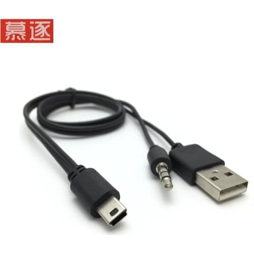 USB 2, 0 mini USB MICRO USB male 3.5 mm AV connector 2 male to audio cable 0.5M