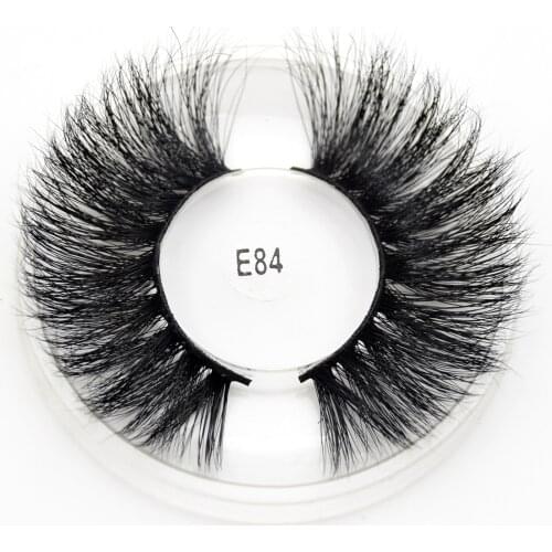 Visofree 5D Mink eyelashes 25mm Lashes Dramatic Long Mink Lashes round tray Lashes Cruelty-free False Eyelashes Makeup Eyelashes