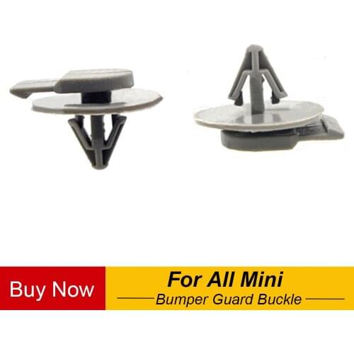 20pcs Car Bumper Guards Fender Buckle Fastener Rivet Clips For Mini Cooper R50 R52 R53 R55 R56 Countryman Clubman Accessorie
