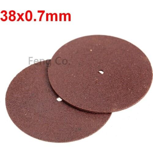 100pcs Dental Lab Ultra Thin Separating Discs Abrasives for Metal Ceramic Crown Cutting Polishing Dentist Material 38x 0.7mm