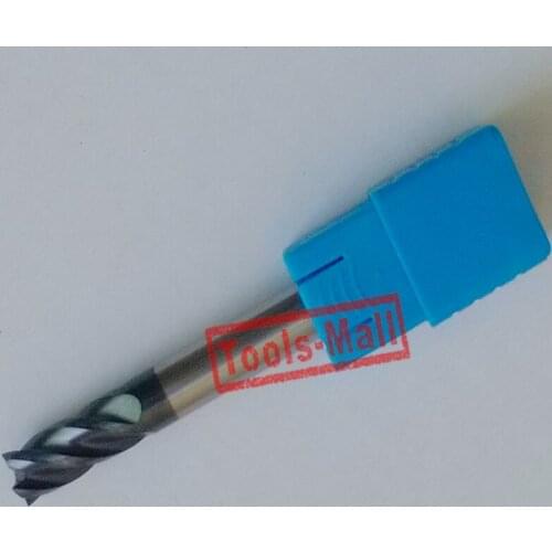 8mm D8*25*D8*75 4 Flutes HRC45 Flat Square End mills Milling cutters CNC Spiral Router bits carbide cutter CNC tools