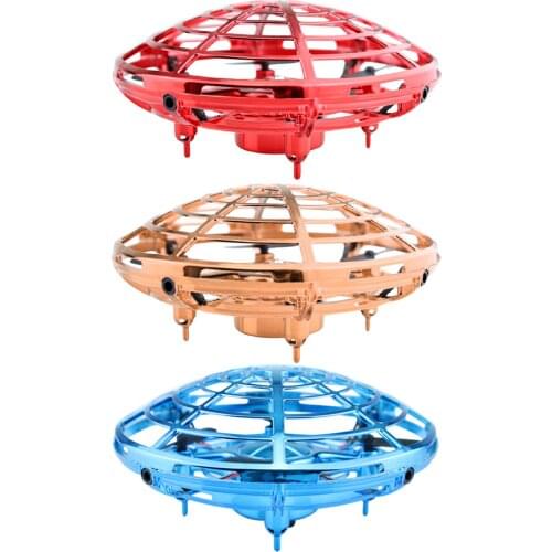 Anti-collision Flying Helicopter Hand UFO Ball Drones Aircraft Sensing Induction Drones Electric Aircraft RC Toy Flying Ball Toy