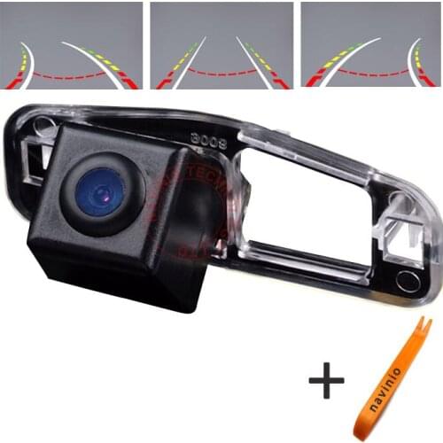 CCD car track camera reversing trajectory for Honda Spirior 2009 back up reverse parking for GPS car DVD Free shipping