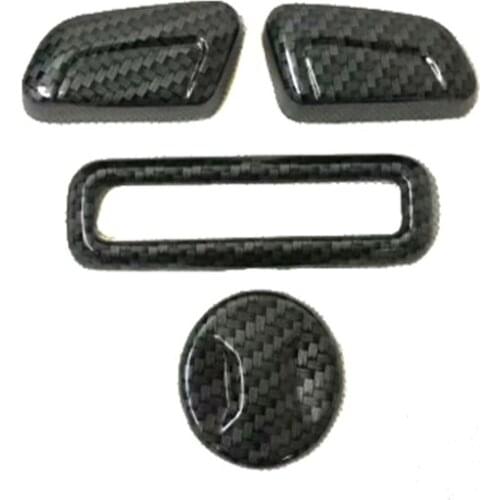 Car Styling Auto Accessories ABS Chrome For Skoda Octavia Scout 2018 Car Seat adjustment Switch Button Cover Trim