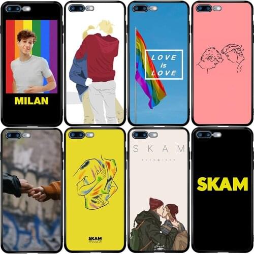 Phone Case for Xiaomi Redmi Note 10 9 9S 9A 8 8T 7 6 7A 6A 5A 5 A1 A2 A3 Pro Max Plus Lite Norwegian Tv Skam Gay