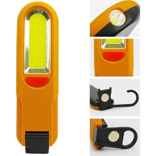 COB&LED Light Bead Magnetic Foldable Rotation USB LED Light Torch Work Car Repair Lamp Flashlight