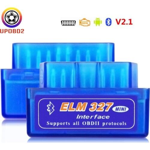 ELM327 Bluetooth V2.1 OBD2 Car Diagnostic Tool Mini ELM 327 Bluetooth Car Diagnostic Tool For Android Code Reader Scanner