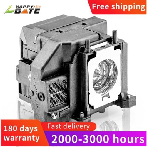 HAPPYBATE Replacement Projector Bulb Lam ELPLP67 for EX3212 EX5210 EX6210 EX7210 H428A H428B H429A H431A H432A H433A H433B H435B