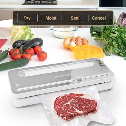 Vacuum Machine Food Sealer Electric Vacuum Sealing Machine 220V Automatic Commercial Household Food Pack Vacuum Sealer Packaging