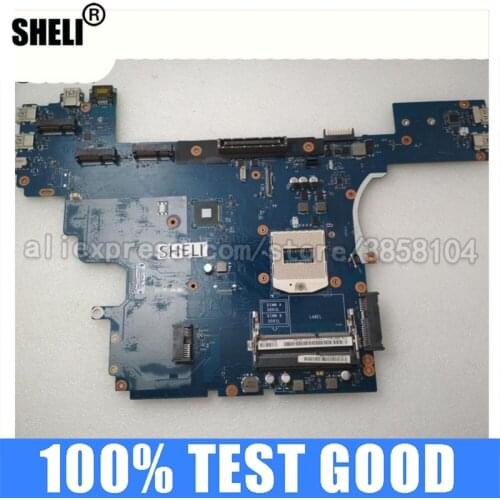 SHELI for Dell E6540 Laptop Motherboard LA-9412P CN-00C96W 00C96W 0C96W DDR3 Inspiron Intel Integrated