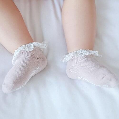 New Cotton Baby Spring And Summer Socks Cartoon Cute Newborn Baby Loose Mouth Socks Children Socks
