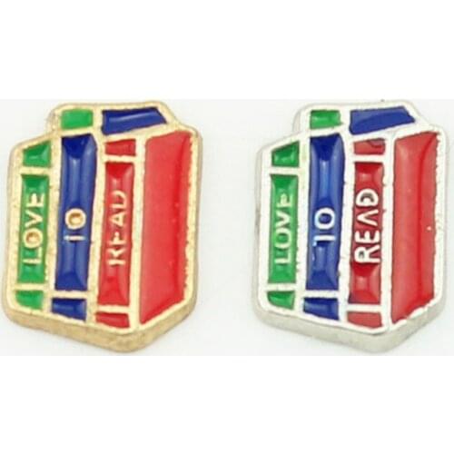 Floating charms,Books charms,love to read charms for glass locket 30mm 20PCS/LOT