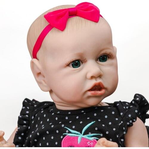 55CM Lifelike Saskia Reborn Baby Doll Popular Newborn Doll Soft Touch Cuddly Baby Collectible Art Doll Baby Doll Toys