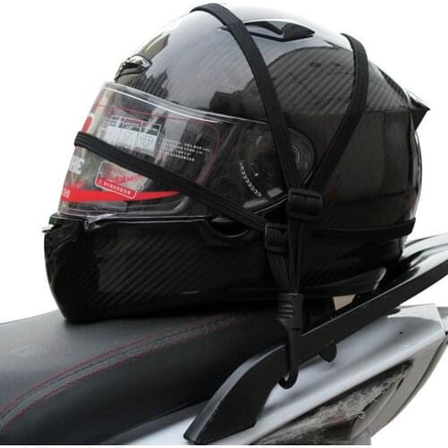 Motorcycle Helmet Rope Luggage Rope Cross-country Motorcycle Helmet Network Electric Vehicle Rope Degree Tightness Net