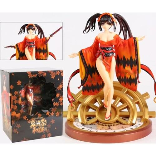 Date A Live Tokisaki Kurumi Yukata Ver. 1/7 Scale Figurine Made of PVC Finished Painted Figure
