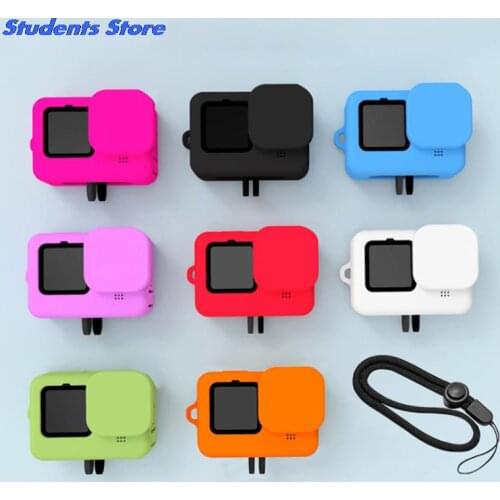 For Gopro Hero 9 Black Accessories Case Protective Soft Standard Housing Rubber Silicone Shell Protector For Go Pro Hero9 New