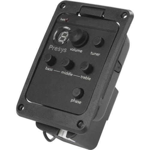 Presys 101 Acoustic Classical Guitar Pickup Tuner Preamp EQ Pickups 1 Year Warranty