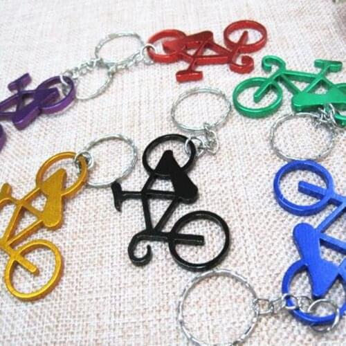 100pcs/lot Metal bike key chain Bicycle Keychain bicycle key chain Bottle Opener Keychain