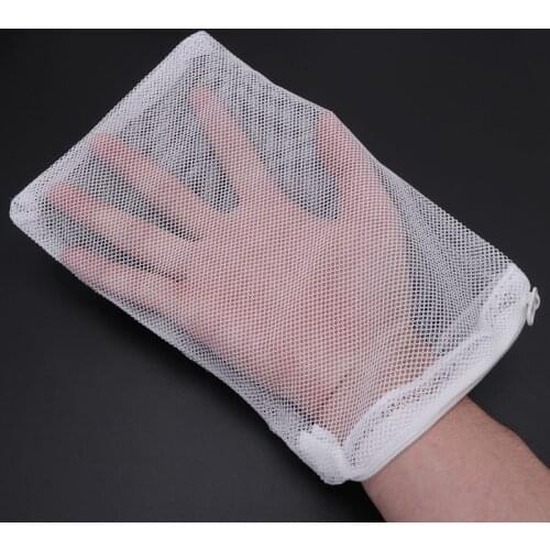 5 Pcs/Set Aquarium Filter Bag Fish Tank Mesh Bag Zipper Net Pond For Bio Ball Active Carbon Isolation Storage 5 Sizes