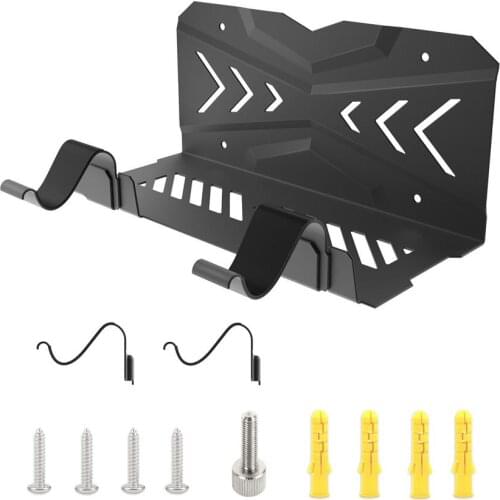 Electronic Machine Accessories Game Console Wall Mount Bracket For Sony PlayStation 5 PS5 Storage Holder Stand With 2 Hooks