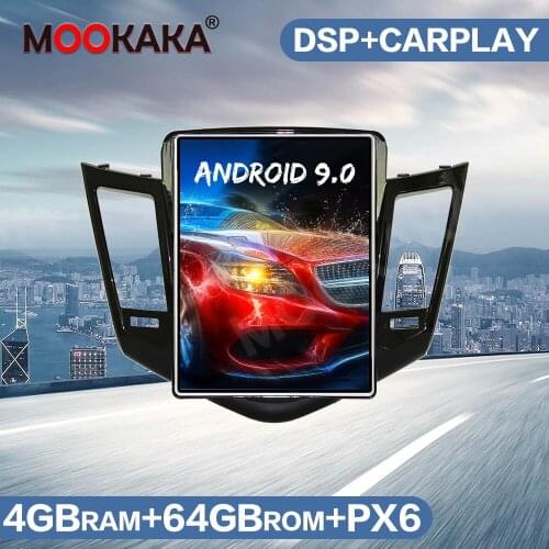 Andriod 9.0 64G Tesla Style Car Radio GPS Navigation For Chevrolet CRUZE 2008-2013 Audio Auto Stereo Multimedia Player Head Unit