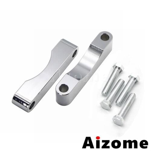 Chrome 0.75'' Front Fender Spacer Fit 6.5'' Wide 30'' Wheel For Harley Turing 1984-2013 Front Fender Motorcycle Accessories