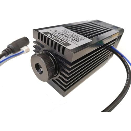 High Power 5.5W Diode Laser Head 450nm Blue Module With TTL DC 24V 12V Engraver Cutter Engraving Machine CNC Parts