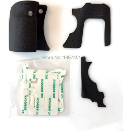 A Set of 3PCS New original Bady rubber (Grip+left side+thumb) repair parts For Canon EOS 6D DS126402 SLR