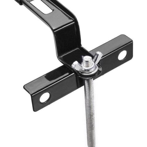 Set Battery tray Stabilized Firm Metal+plastic Accessories Black+silver