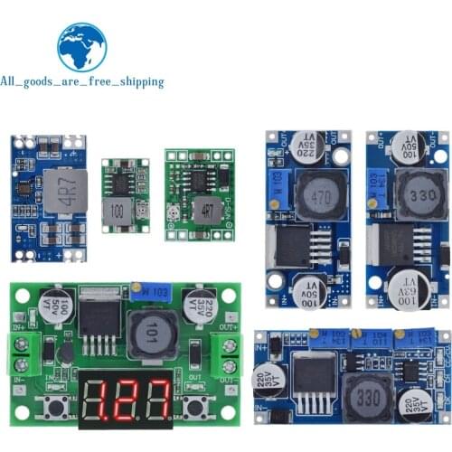 LM2596s DC-DC Step-down Power Supply Module 3A Adjustable Step-down Module LM2596 Voltage Regulator 24V 12V 5V 3V MINI560