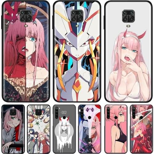 Zero Two Darling In The FranXX Silicone Cover For Xiaomi Redmi Note 9 9A 9C 9S Pro Max 8T 8 7 6 5 Pro 5A 4X 4 Prime Phone Case