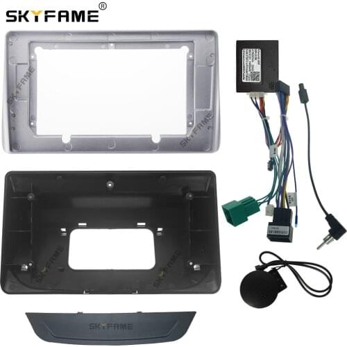 SKYFAME Car Radio Fascia Frame Cable canbus for chevrolet CAVALIER 2020 Dashboard Kit Face Plate Fascias