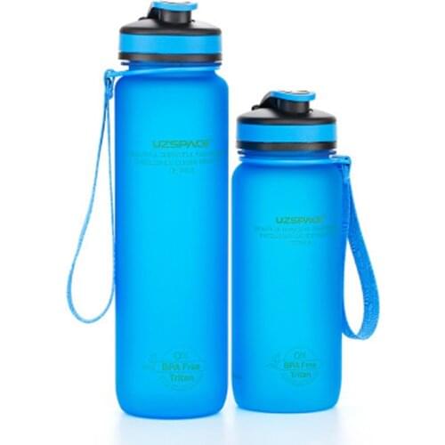 350/500/600ML 1L Sport Water Bottles Outdoor Travel Portable Leakproof Tritan Plastic Drink Bottle Kettle Water Cup BPA Free