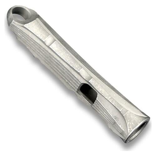 TC4 Titanium Alloy Whistle Outdoor Survival Whistle Mini Survival Tool Portable Camping Keychain