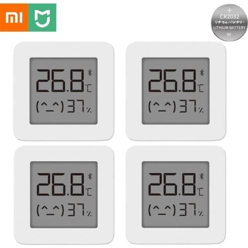Xiaomi Mijia Bluetooth Thermometer 2 Wireless Smart Remote Control LCD Digital Hygrometer Electric Moisture Humidity Home