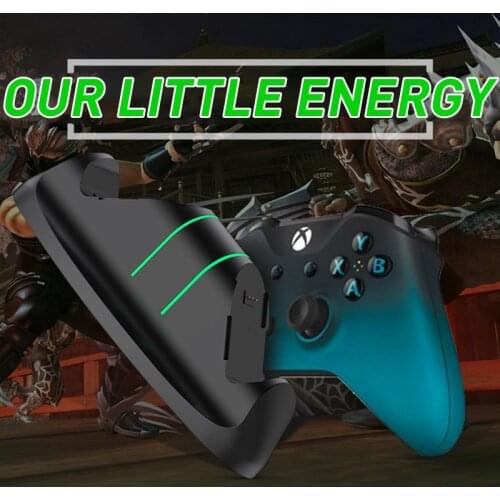 Game Controller Charger Base Battery Set for Xbox Series S/X with 2 1100mAh Rechargeable Batteries Game Controller Charger
